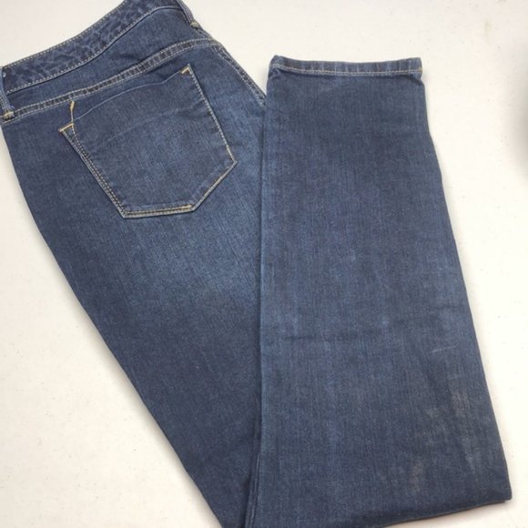 LIKE NEW WASSIMO CURVY HIGH-RISE SKINNY JEANS 14/32x31 ⭐ - Picture 3 of 10